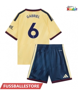 Günstige Arsenal Gabriel Magalhaes #6 3rd trikot Kinder 2026-27 Kurzarm (+ Kurze Hosen)